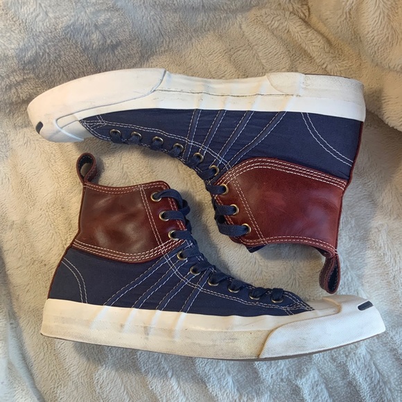 🔥CONVERSE “Jack Purcell” High Tops - Picture 4 of 8